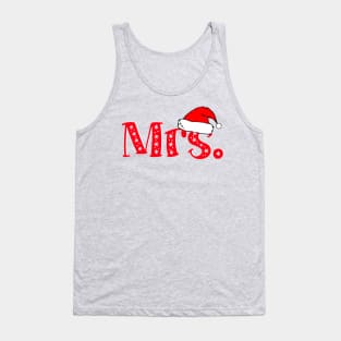 Christmas Couple "Mrs" Claus Tank Top